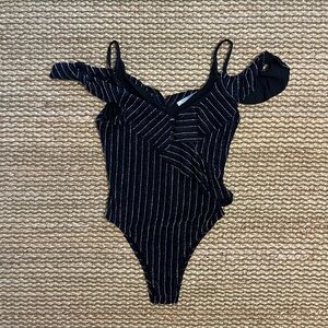 Zara Sparkly Blue Bodysuit!